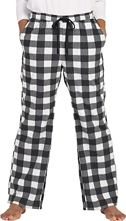 Buffalo Plaid Check Scotland Pink Lightweight Pajama Pants For