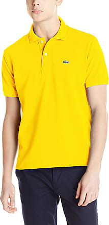 lacoste shirt yellow