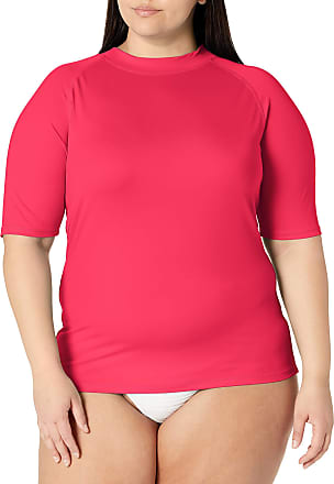 Swim Shirt Rashguard Regular & Plus Sizes Kanu Surf Women's Solid UPF 50 