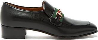 gucci black loafers mens