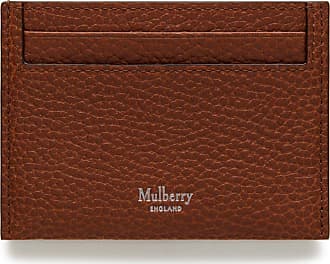 Mulberry - Men - Full-Grain Leather Cardholder Brown