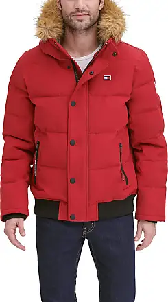 Tommy Hilfiger, Jackets & Coats, Tommy Hilfiger Mens Denim Jacket Two  Toned Button Down Cotton Red Blue Medium