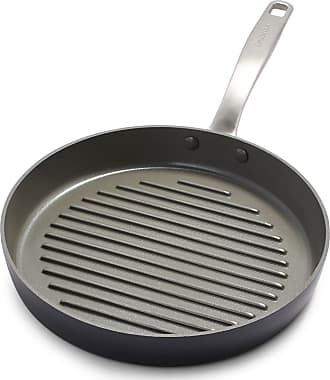 GreenPan Valencia Pro Hard Anodized Healthy Ceramic Nonstick 11 Griddle Pan,  PFAS-Free, Induction, Dishwasher Safe, Oven Safe, Gray