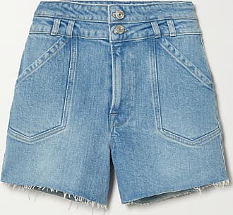 Damen Bekleidung Kurze Hosen Cargo Shorts Sara Battaglia Denim Jeansshorts in Blau 