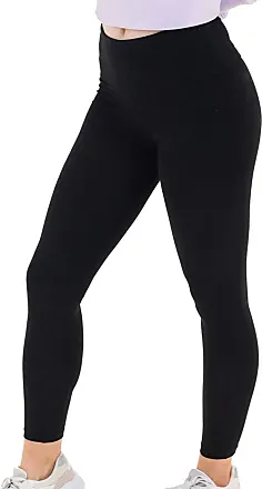 Spalding Women's High Waisted Essential Capri Legging Black L
