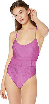 Details about   Bikini Lab Junior's Why Can't We Be Fronds Plunge One Piece Swimsuit Mahogany L