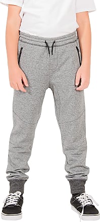 BROOKLYN ATHLETICS Men's Fleece Jogger Pants Active Zipper Pocket Sweatpants 