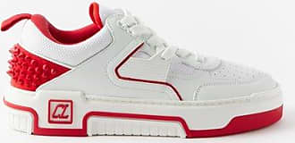 Christian Louboutin Men's Adolon Junior Leather Sneakers - White - Size 10.5