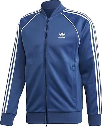 adidas jacket mens blue