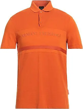 Orange armani exchange 2025 t shirt