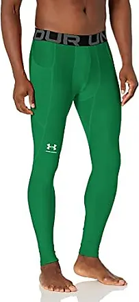  Under Armour Mens Heatgear Armour Leggings, White