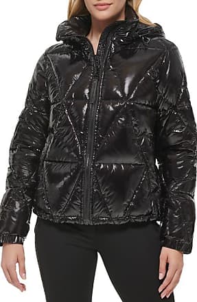 NEW Ladies Womens Karl Lagerfeld Jacket Size L Red Lightweight Down  Designer | eBay