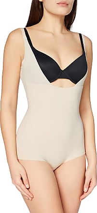 Maidenform Womens Sleek Smoothers - Body Briefer Bodysuit, Beige (Paris Nude), XL