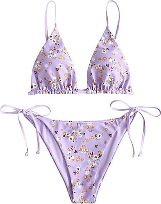 Purple S Zaful bikini discount 40% WOMEN FASHION Swimwear Bikini 
