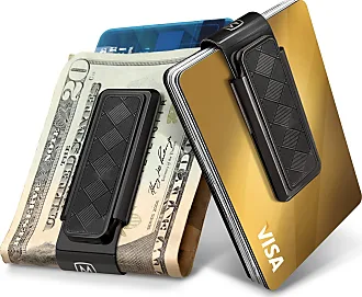 M-Clip Stainless Steel Money Clip - Cash and Credit Card Holder for Men -  Minimalist Slim Wallet Alternative, XL - Polished Border, One Size