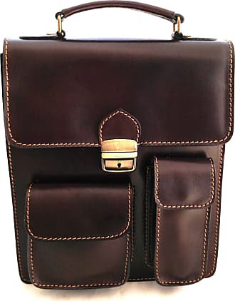 Briefcase Suit 38x29x11cm 100/% Genuine Leather Made in Italy CTM Man Shoulder Bag