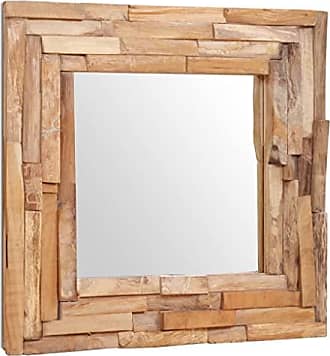 NEU alle Größen Badspiegel Spiegel Natur Braun Modern Vintage Holz Alba 3,0 