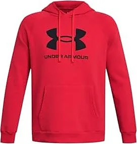 Under Armour 100% Polyester Solid Red Pullover Sweater Size X