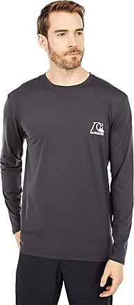 Quiksilver Mens Country Logo Long Sleeve Surf Tee