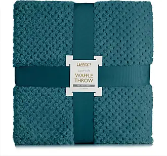 HOMCOM Flannel Fleece Blanket King Size Throw Blanket for Bed 230