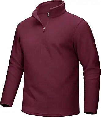 Men's Red Fleece Jackets / Fleece Sweaters - up to −55%