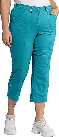 Fashion Trousers 7/8 Length Trousers Mango Basics 7\/8 Length Trousers turquoise casual look 