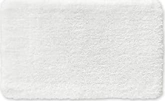 Badezimmerteppich Weiss • 60 x 100 cm WohnDirect Badematte Einzeln zum Set kombinierbar • Badvorleger Duschmatte • rutschfest & Waschbar • Badteppich