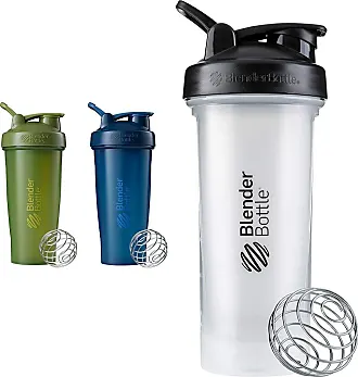 BlenderBottle Classic Shaker Bottle Perfect for Protein Shakes and Pre  Workout, Colors May Vary, 28 Ounce (Pack of 2)
