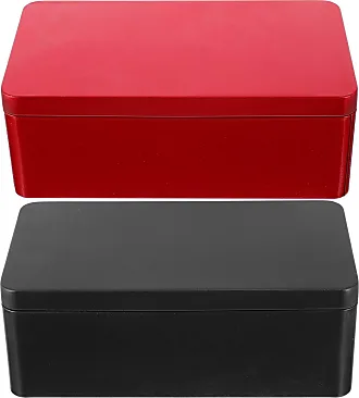 Cabilock 2 Stücke Boxen Hängende Aufbewahrungsboxen Aufbewahrungsbehälter  Behälter Für Küchenutensilien Kleinigkeiten-Organizer Vorratsbehälter Keine