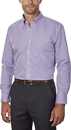 Kirkland Signature Men's Traditional Fit Dress Shirt - Exact Sleeve Length