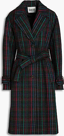 Coats With Belts with Plaid print: Sale -> up to −82%