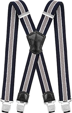 1.5” Elastic Adjustable Clip-End Suspenders, bright colors
