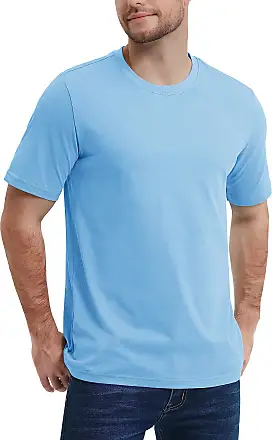 Magcomsen: Blue Casual T-Shirts now at $18.98+
