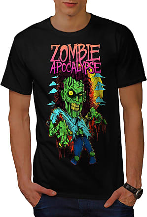 Wellcoda Ghost Apocalypse Zombie Womens Long Sleeve T-shirt Scary Casual Design