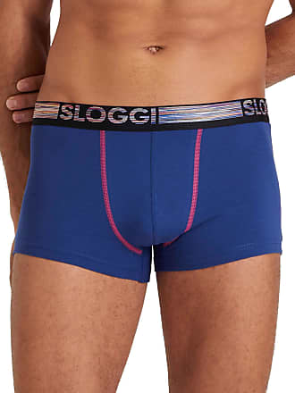 Mens Clothing Underwear Boxers briefs Sloggi Men Go Abc Natural H Midi 6p Underwear in Twilight Blue Blue for Men 