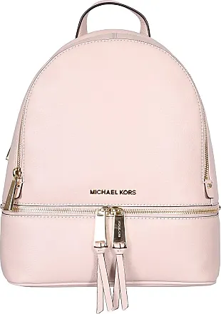 Michael Kors Rose Top Handle Medium Messenger Crossbody Vanilla MK Blush  Pink