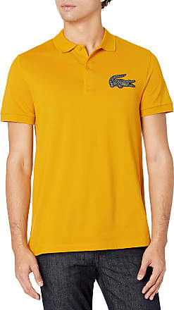 black and yellow lacoste shirt