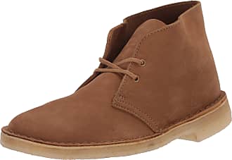 clarks suede boots mens