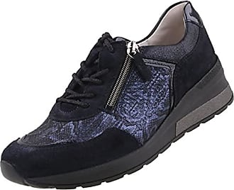 Waldläufer TEX Chaussures de randonnée pour femme Largeur H Bleu/gris 