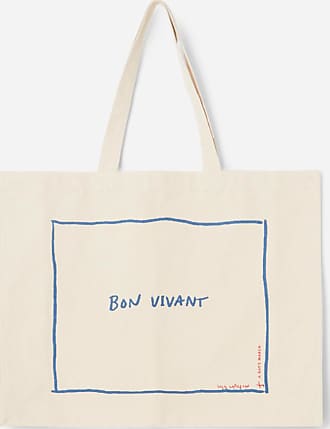 Saint Laurent stencil-logo Canvas Tote Bag - Farfetch
