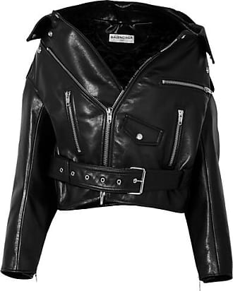 balenciaga leather jacket sale