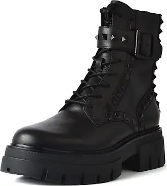 Ash Duran 55mm leather boots - Black