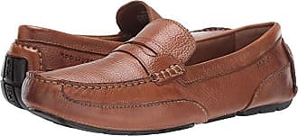 rockport men's luxury cruise penny tan loafer