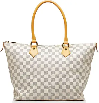 Used Louis Vuitton Galliera Pm Damier Azur Wht/Pvc/White/Whole Pattern Bag