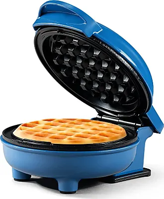 Holstein Housewares 4-Section Heart Shaped Waffle Maker Lavender, Blue