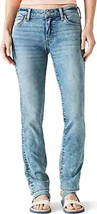 Lucky Brand Jeans Women's 29 Blue Relaxed Tapered Denim Side
