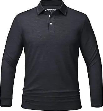 KEFITEVD SPF 50+ Long Sleeve Shirts for Men Moisture Wicking