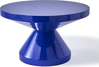 Table Coffre EUGENIE Bleu Nuit - Table d'Appoint Pas Cher