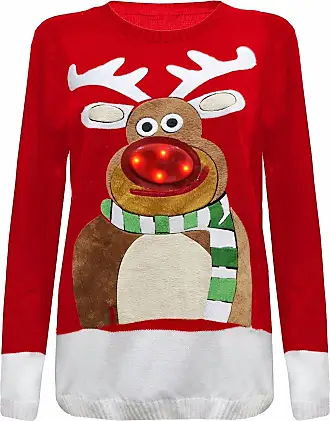 Ugly Christmas Party Sweater Humping Reindeer Funny Long Sleeve T-Shirt :  : Clothing, Shoes & Accessories