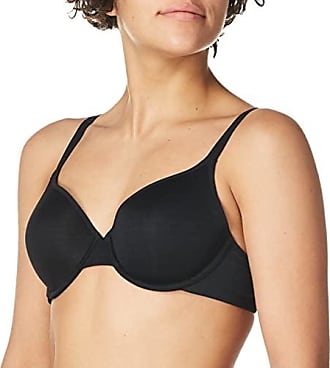 Warner's Womens Cloud 9 Super Soft, Naturally Shapes and Lifts Underwire Lightly Lined Convertible T-Shirt Bra Ra4781a, Black, 38D